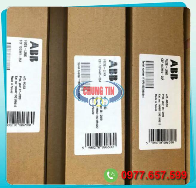  Cửa hàng bán CẦU CHÌ ỐNG TRUNG THẾ 25A 10/24KV ABB CEF  giá sỉ 
