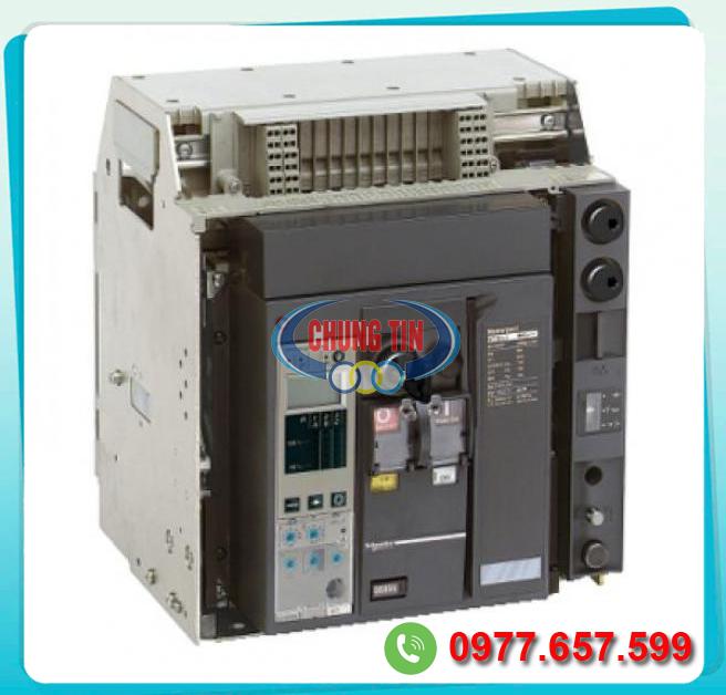  Phân phối Máy cắt không khí ACB Masterpact NT16H13F2 1600A 42kA 3P_ Schneider  nhập khẩu 