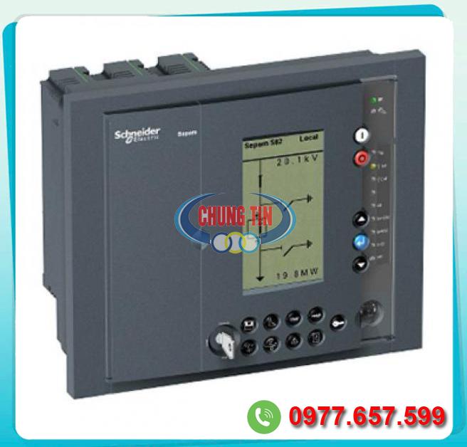  Phân phối Rơ le bảo vệ trạm và thanh dẫn ngõ vào trạm Sepam S84 _ Relay Sepam Schneider  cao cấp 